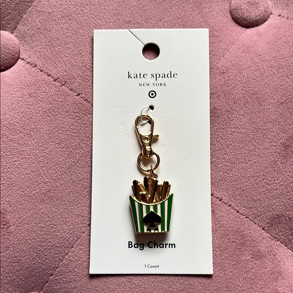 kate spade French Fries bag charm